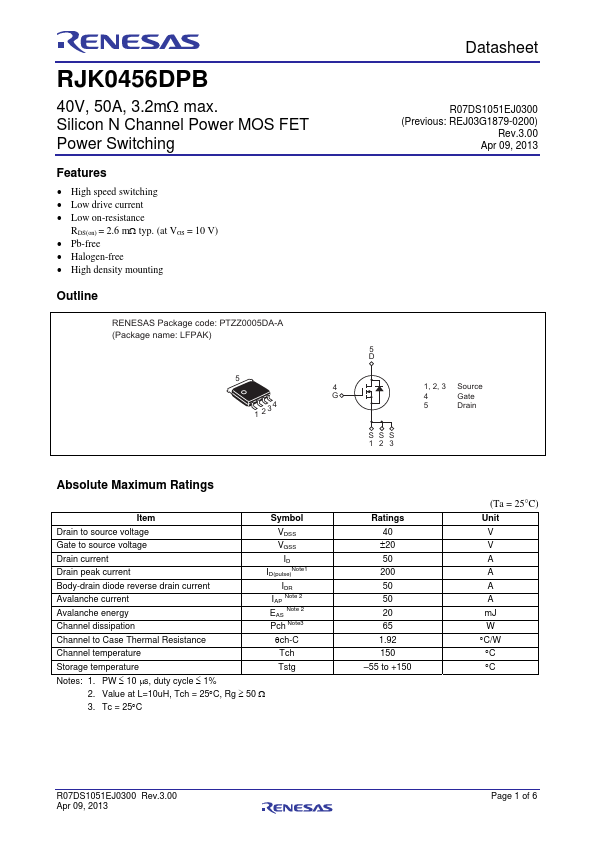 RJK0456DPB