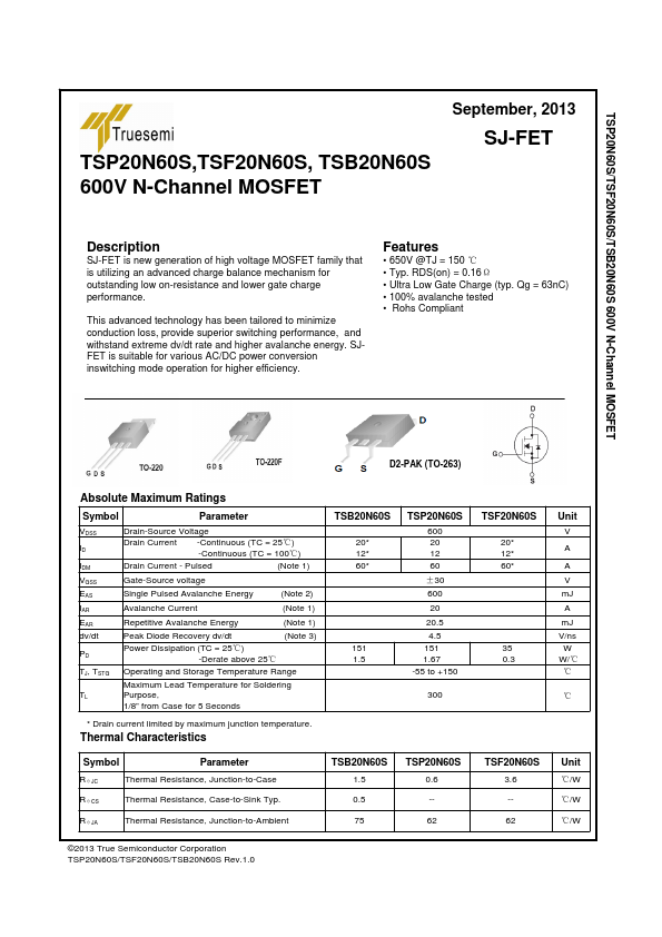 TSF20N60S