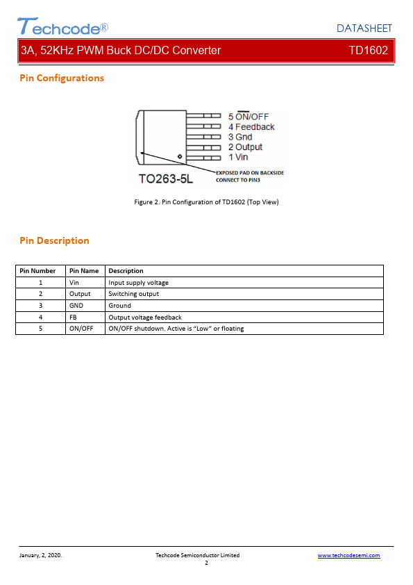 TD1602