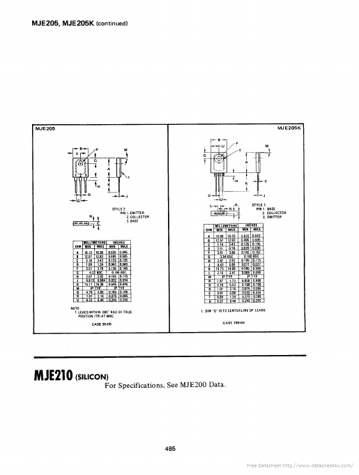 MJE205K