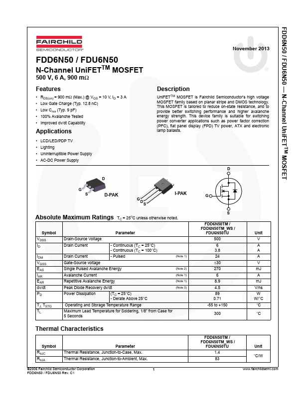 FDU6N50