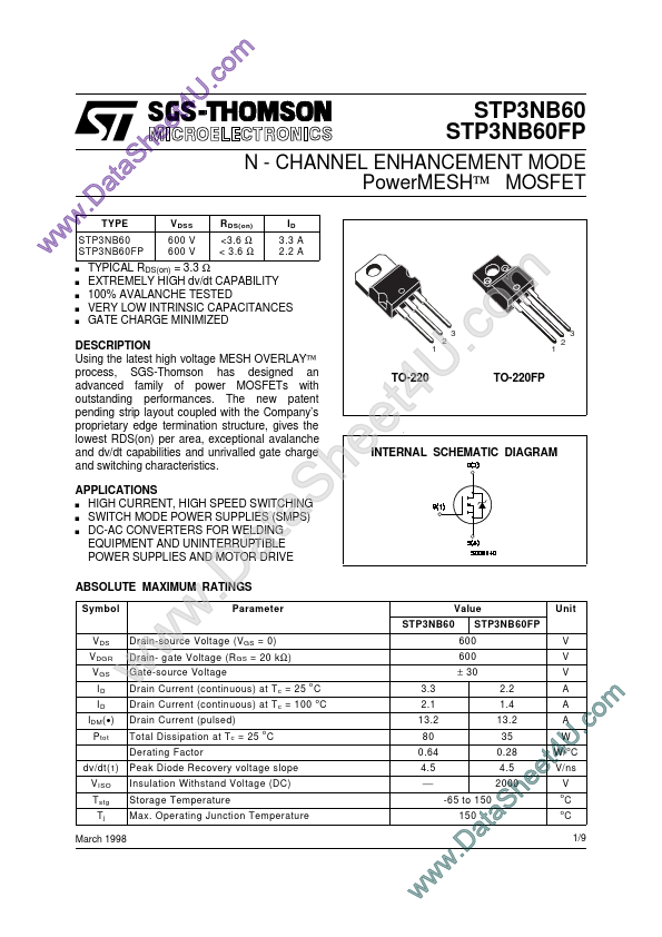 STP3NB60