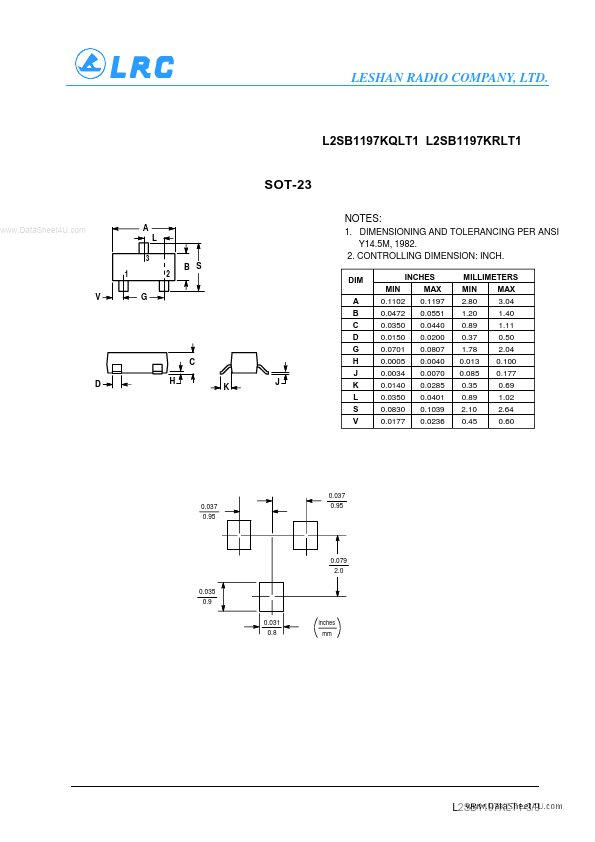 L2SB1197KQLT1