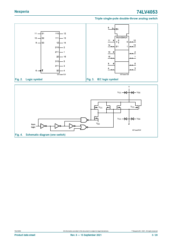 74LV4053D