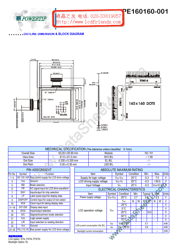 PE160160-001