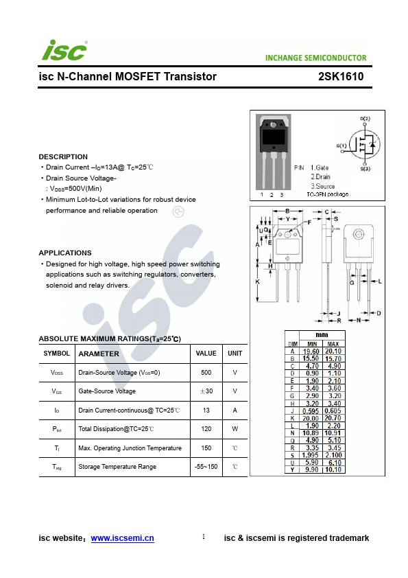 2SK1610