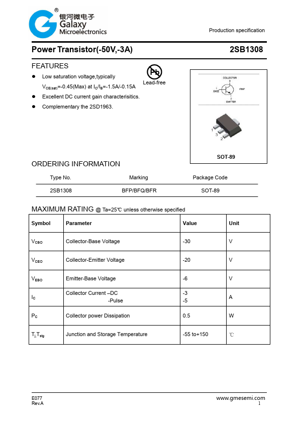 2SB1308