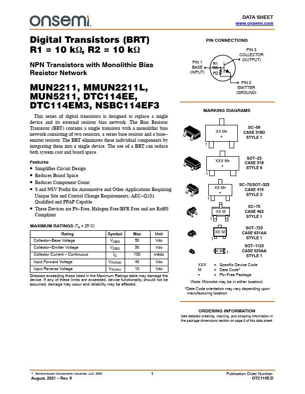 SDTC114EET1G