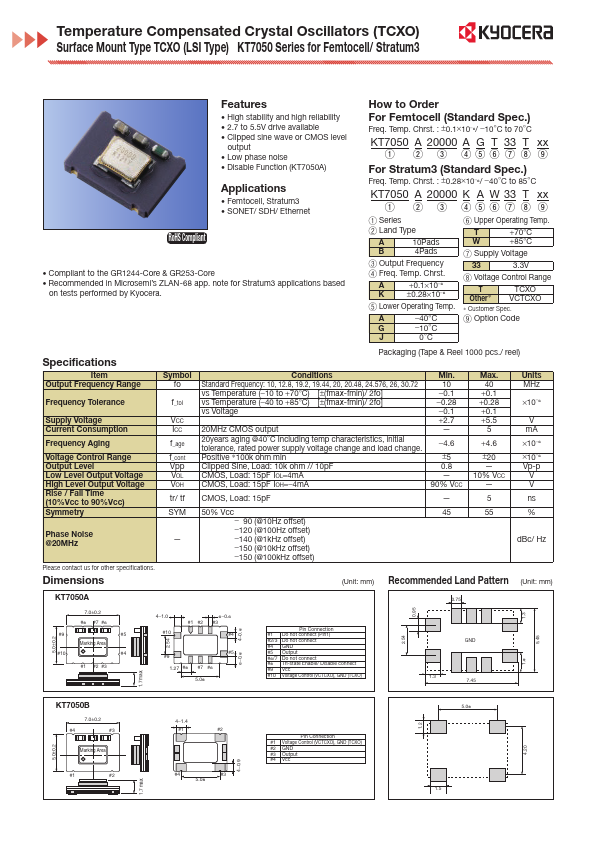 KT7050B