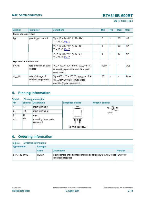 BTA316B-600BT