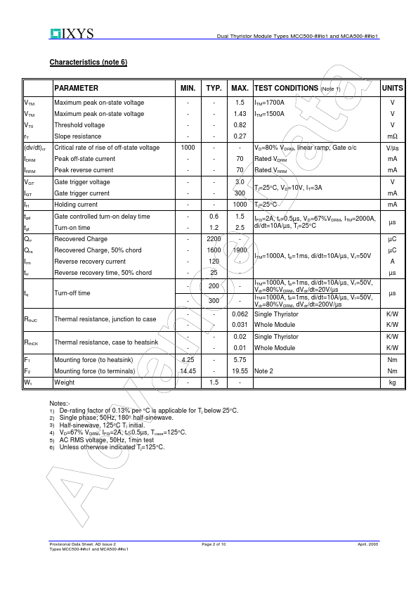 MCA500-14io1