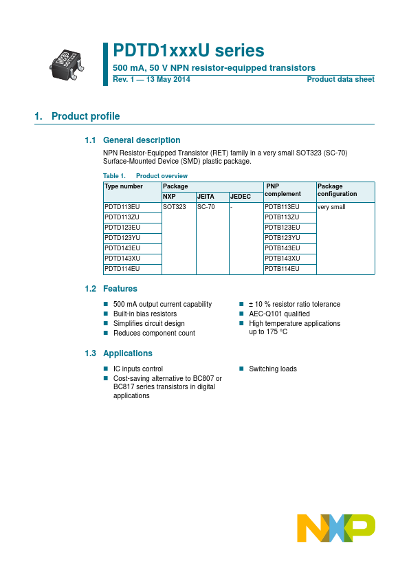 PDTD113ZU