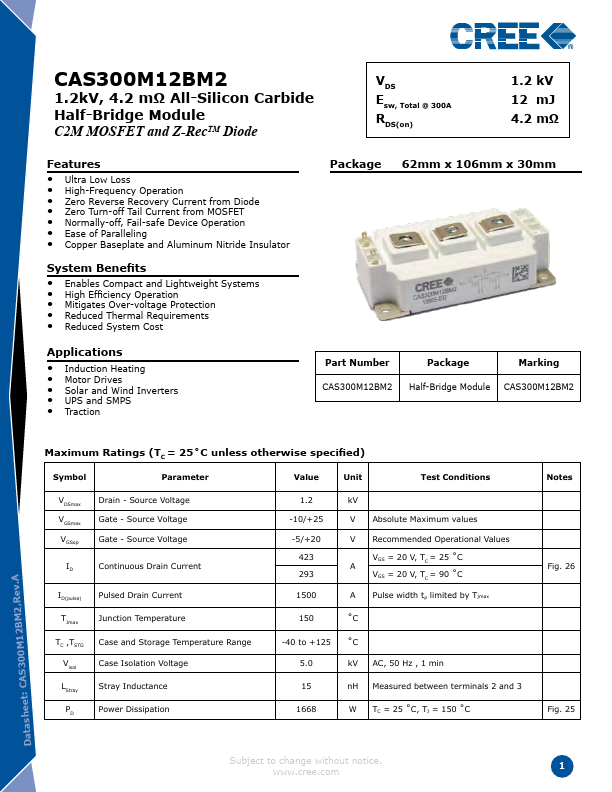 CAS300M12BM2