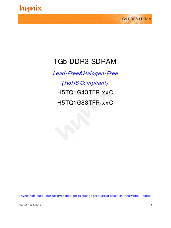 H5TQ1G83TFR-xxC