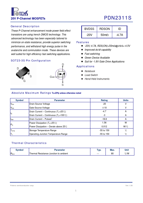 PDN2311S