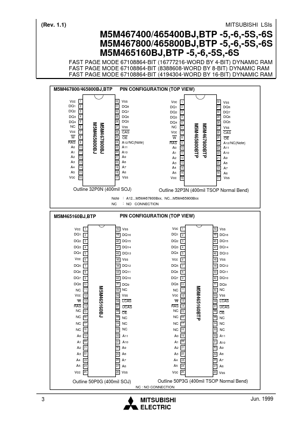 M5M467800BTP-6