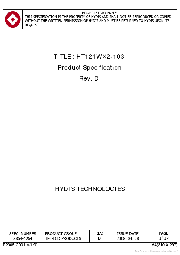 HT121WX2-103