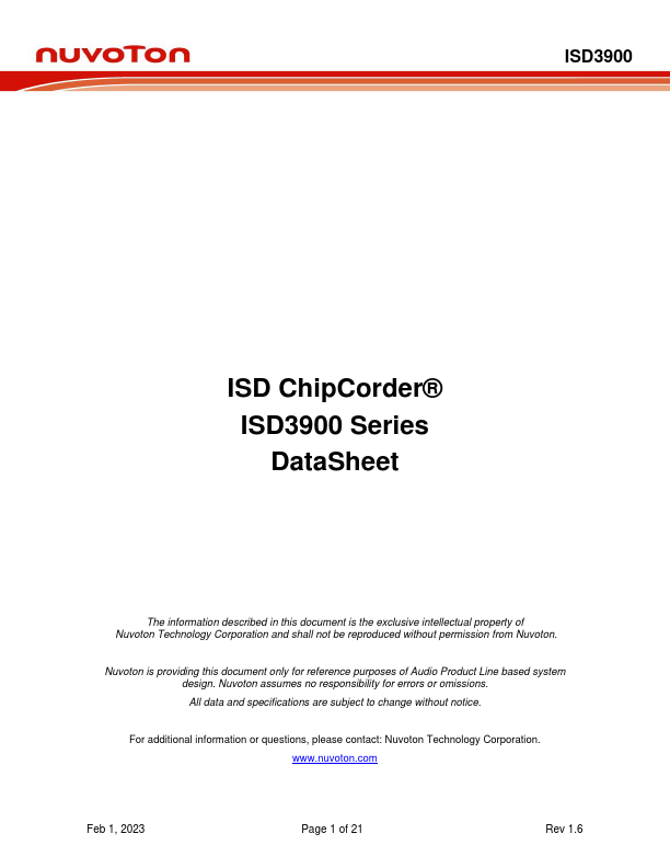 ISD3900
