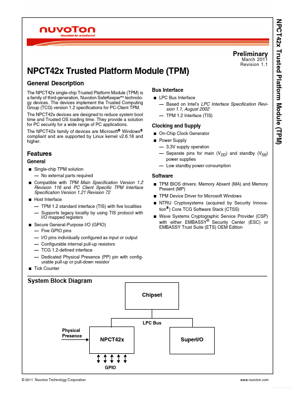 NPCT42xC