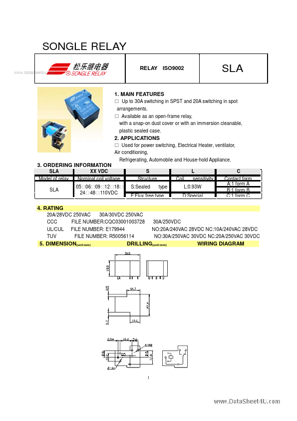 SLA-48VDC-S-L-A