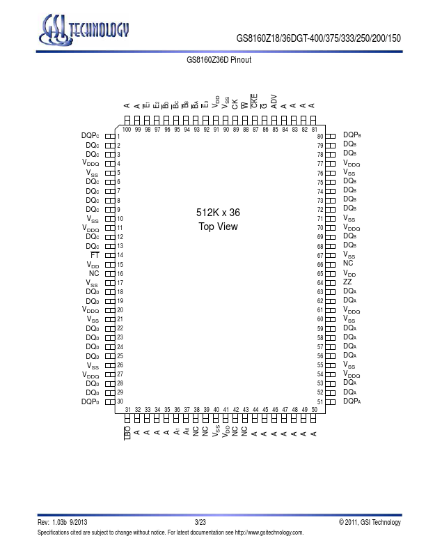 GS8160Z18DGT-333