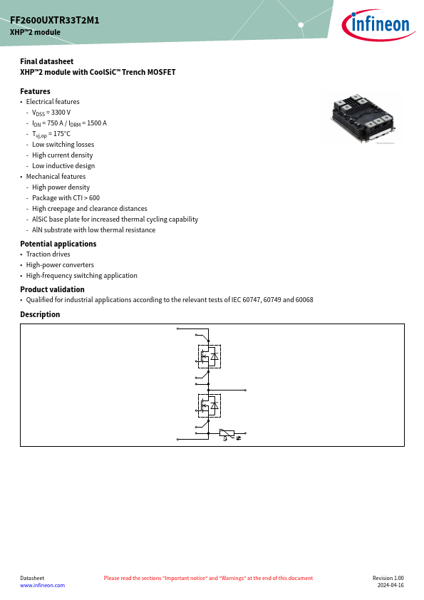 FF2600UXTR33T2M1 Datasheet Preview