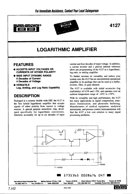 4127JG Datasheet Preview