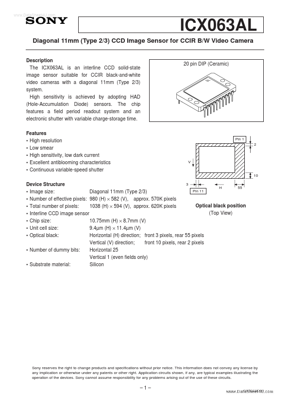 ICX063AL