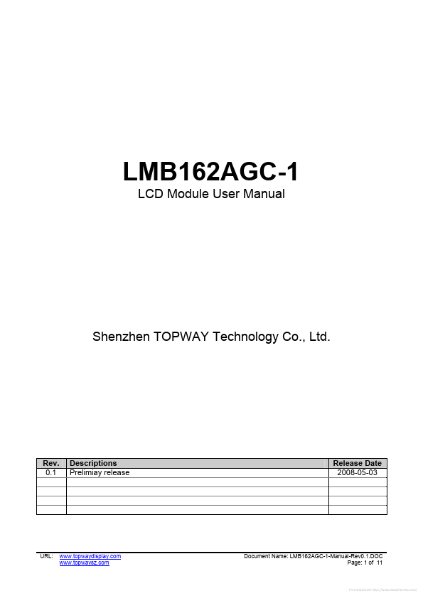 LMB162AGC-1