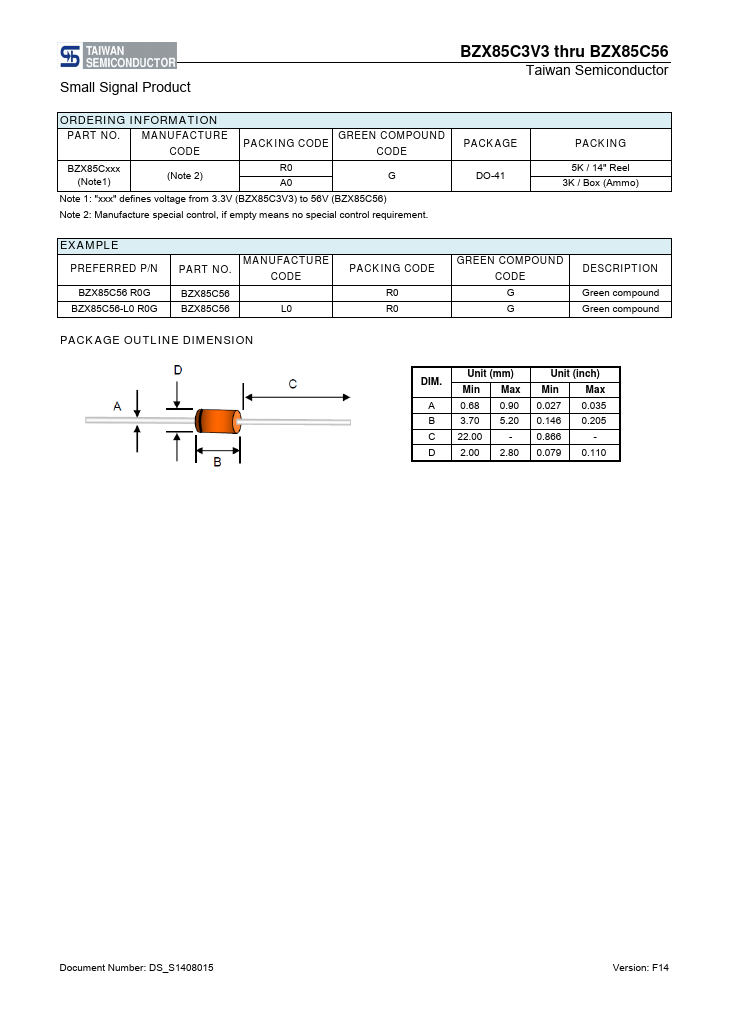 BZX85C3V6