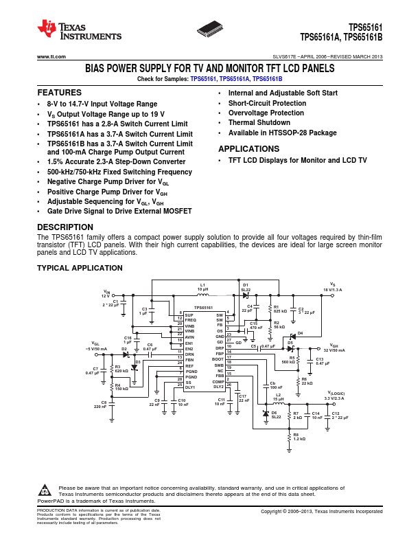 TPS65161B