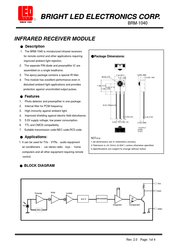 BRM-1040