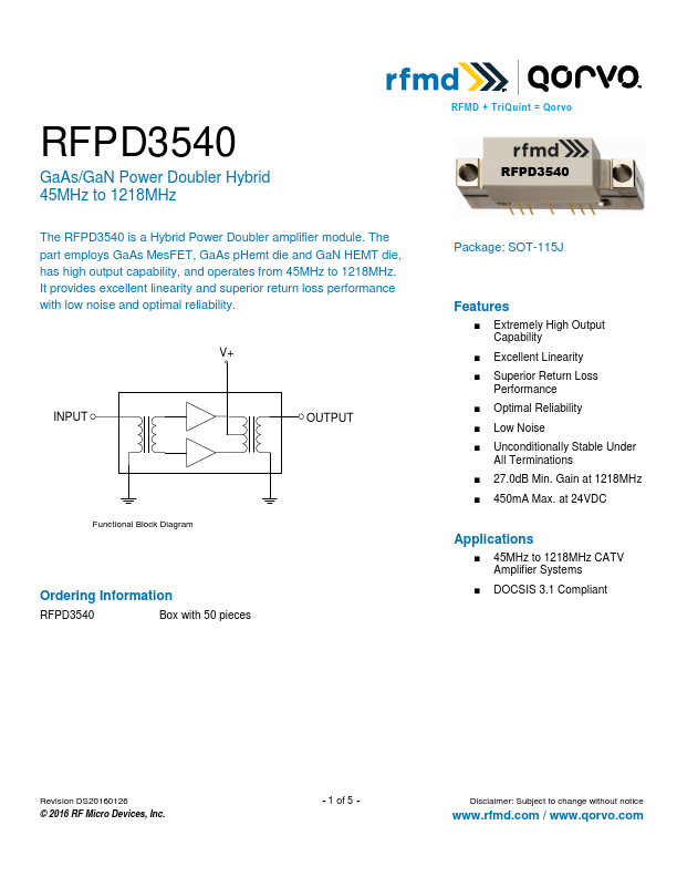 RFPD3540