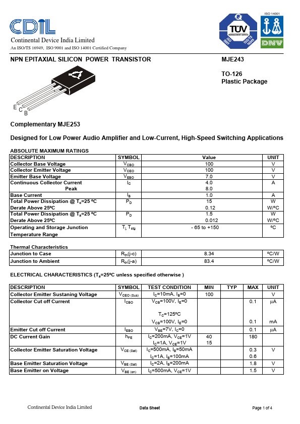 MJE243