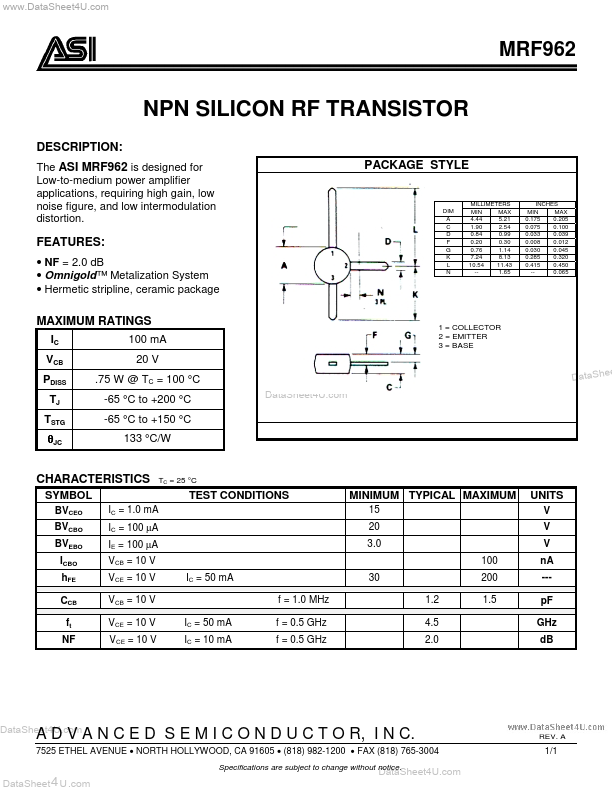 MRF962