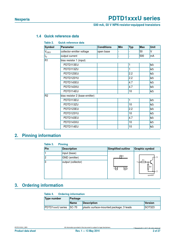 PDTD113ZU