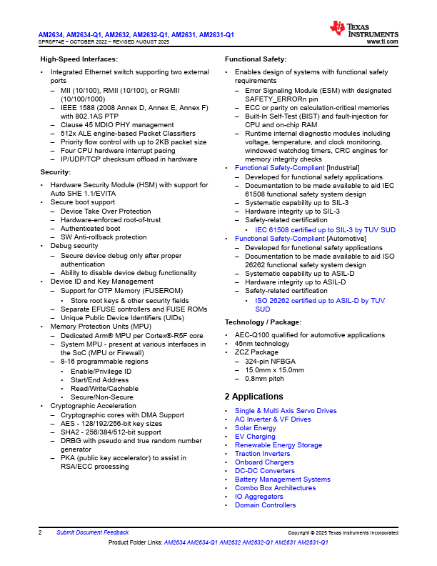 datasheet Preview Page 2