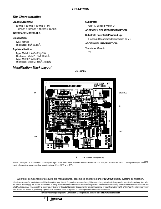 HS9-1410RH-Q