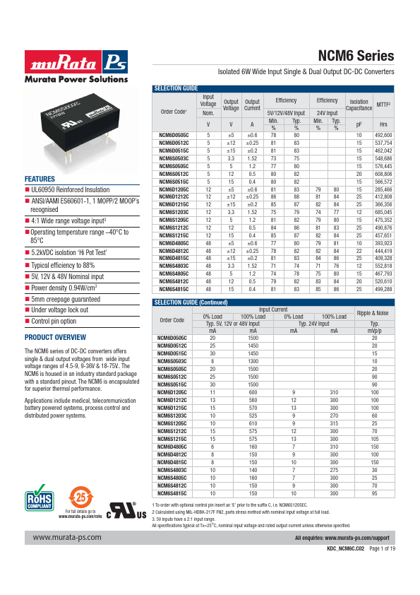 NCM6S4805C