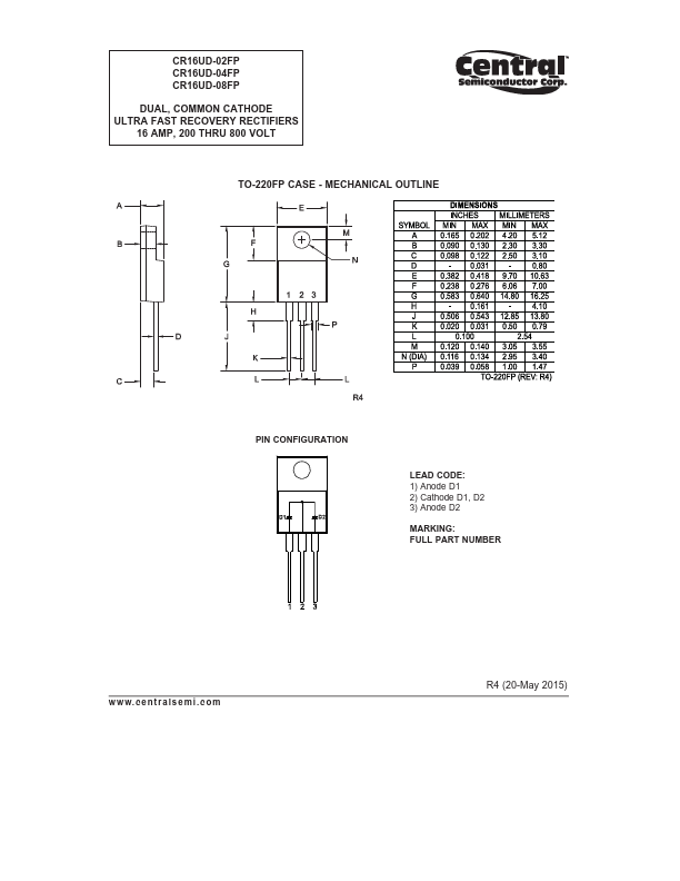 CR16UD-02FP