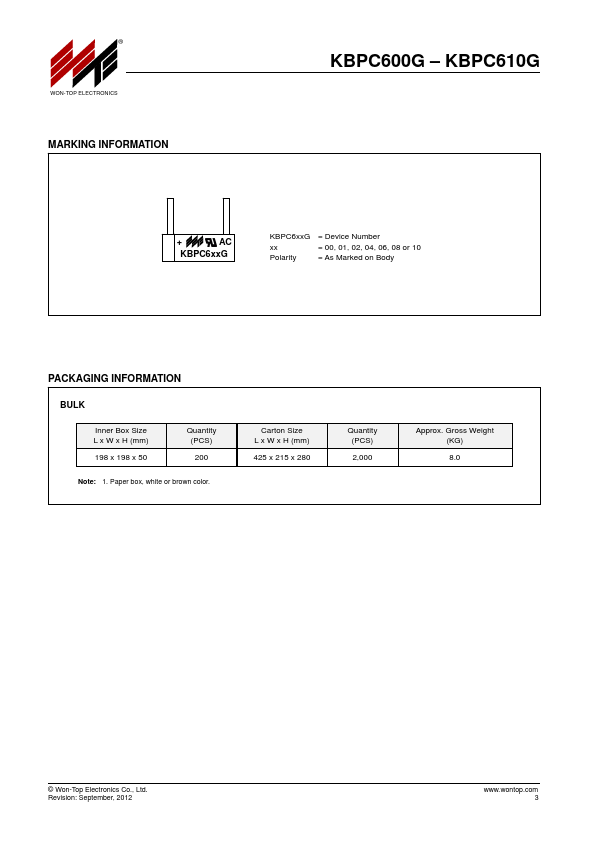 KBPC600G