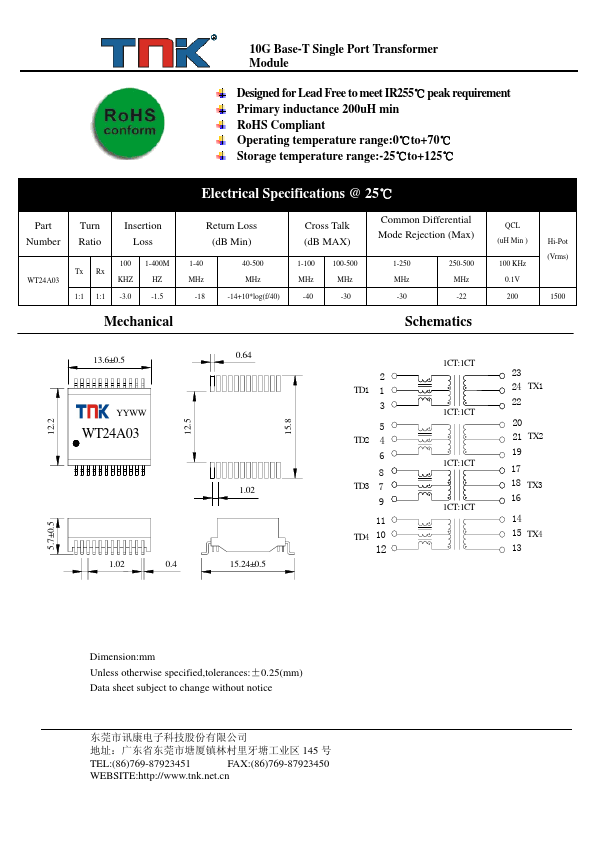 WT24A03