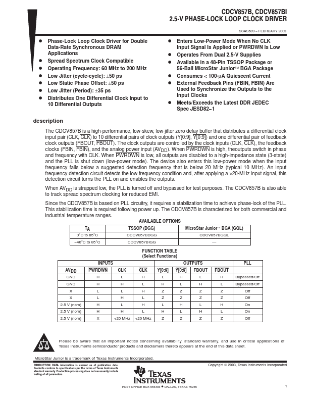 CDCV857B