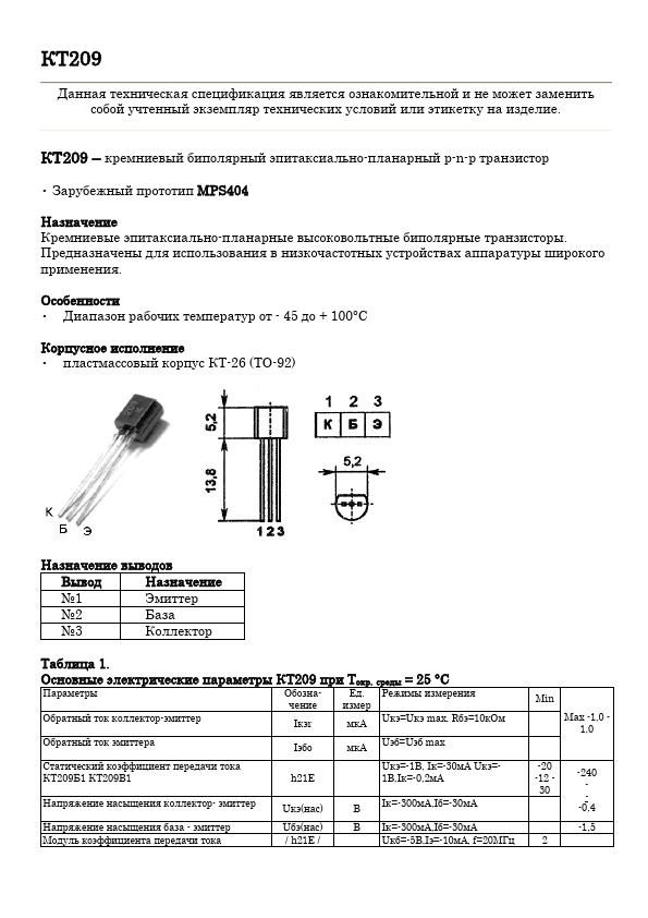 KT209E