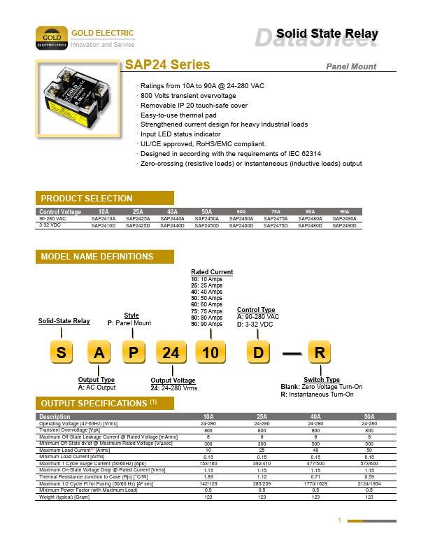 SAP2490A