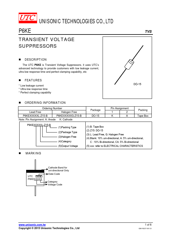 P6KE160CA