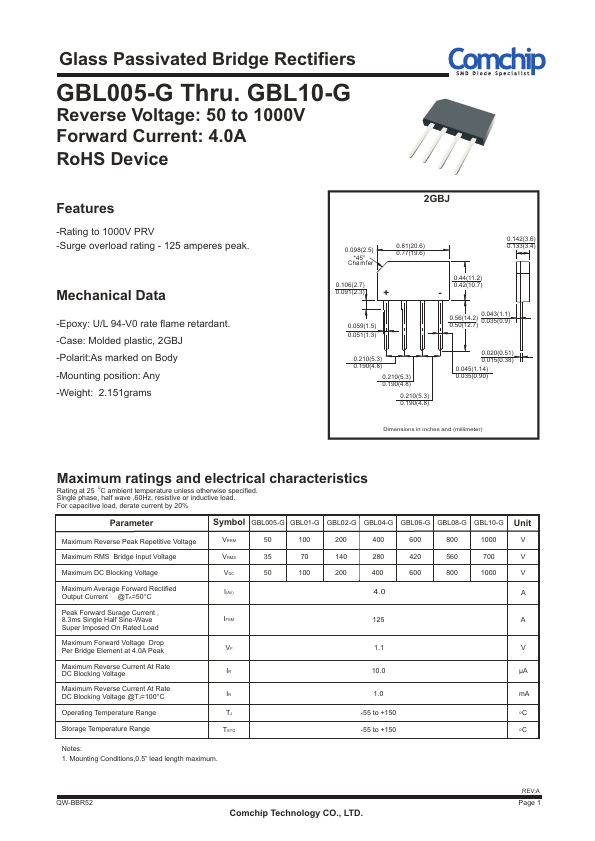 GBL005-G