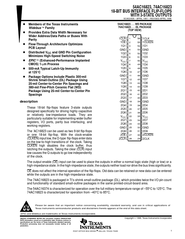 74AC16823