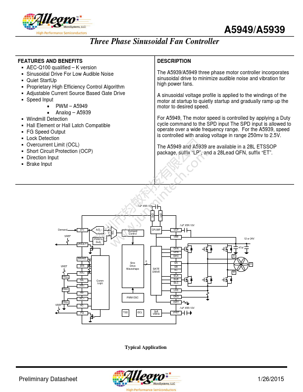 A5949 Datasheet Preview