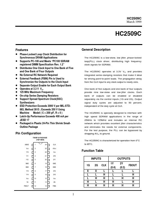 HC2509C
